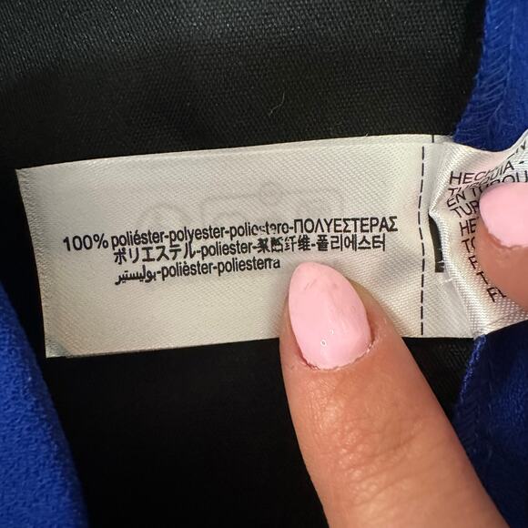 ZARA Women's ZW Collection Sleeveless Short Dress Size M In Bluish - Picture 13 of 14